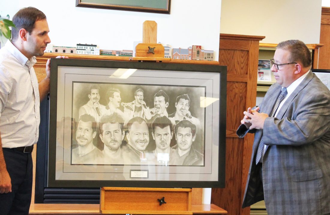 Drawing of New Kids on the Block to be auctioned off for Leetonia splash pad News, Sports